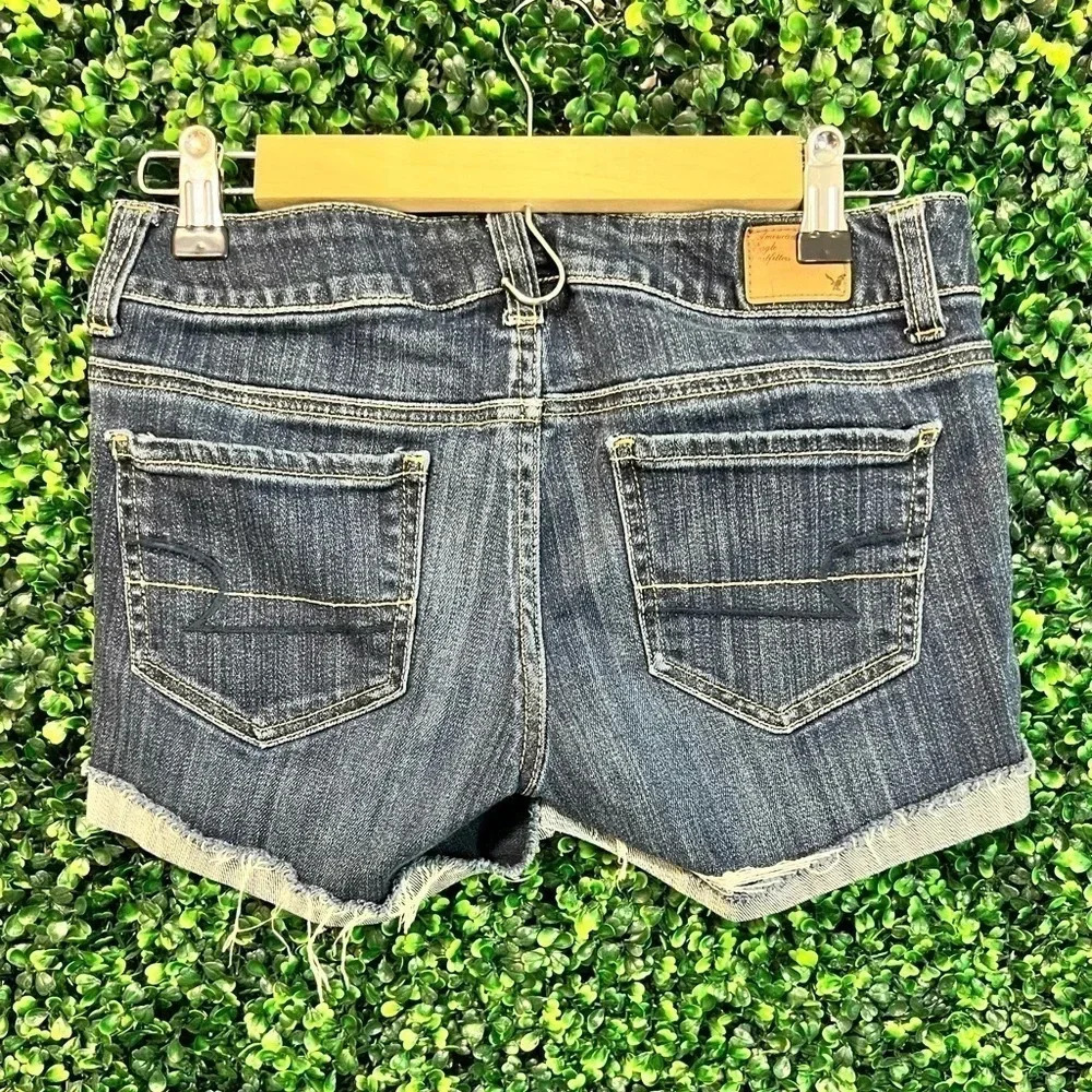 American Eagle Stretch Denim Shorts - size 2 - Picture 4 of 6